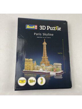 Revell 3D Puzzle Paris Skyline 114 Pieces Ages 10+